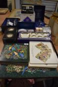 A selection of as new table wares including Edinburgh decanter, Stuart glasses and table mats