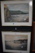 Two original pastel sketches of Lakeland scenes