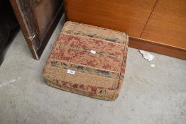 A modern footstool