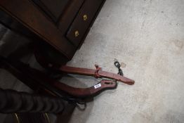A pair of vintage horse hames