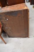 A 20th century draughtsman or architects writing slope with storage