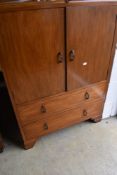 An early to mid 20th Century stained frame 'tallboy'