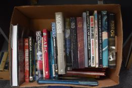 Motoring. A carton. Histories and monographs. Modern hardback miscellany. (28)