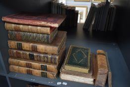 Antiquarian. Large format bindings - notable works, includes; Thomas Scott's Holy Bible edited by