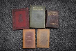 Local interest. Lancashire and Yorkshire, history and topograhy. Includes; Thomson, J. R. - Guide to