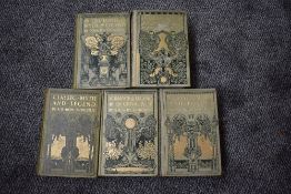 Gresham Myth and Legend series. Five titles. Original cloth, worn. (5)