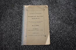 Antiquarian. Railways. Walker, James Scott - An Accurate Description of the Liverpool and Manchester