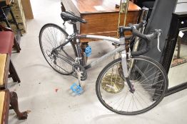 A Specialized road bike, small frame