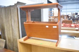 A modern magazine table