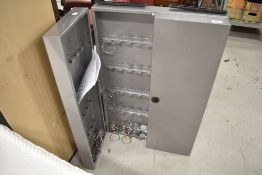 An office key cabinet