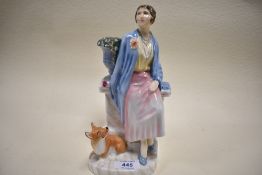 A modern figurine by Royal Doulton of Queen Elizabeth the Queen Mother Duchess of York HN 3230