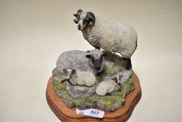 A Border Fine Arts study,Shetland family group B05987C.