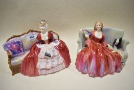 Two Royal Doulton figures Sweet Twenty HN 1298, Belle of the Ball HN1991