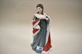 A Royal Doulton Queens of Realm limited edition figure 1331/5000 Queen Anne