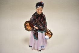 A Royal Doulton figure,The orange lady,HN1759,unboxed.