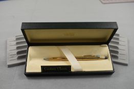 A boxed Cross Century Classic ballpoint pen in gold