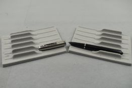 A Parker 51 in black with steel cap (wrong cap). Approx 13.2cm