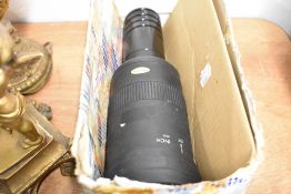 A Pro-Tamaron flat field projection lens.