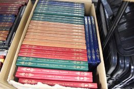 Approximately 30 boxed vinyl record LP sets from the Franklin Mint Record society 100 Greatest