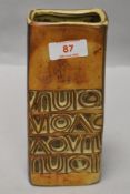 A mid century Louis Hudson Cornish Studio pottery vase