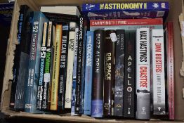 A selection of action war and space interest novels and books