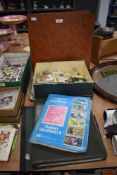 A selection of stamp albums and loose stamps of world and UK interest
