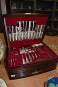 A fine canteen of cutlery by Francis Howard