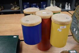 A set of five as one bongo drums by Fibresky