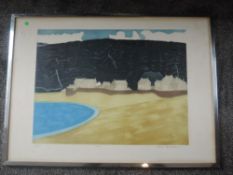 John Brunsden, (contemporary), after, a Ltd Ed print, Dale, signed and num 6/75, 56 x 77cm, framed