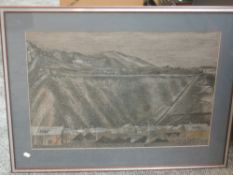 Jennifer Smith, (20th century British), two gouache paintings, Blaneau Ffestiniog, signed, 49 x