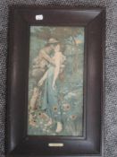 Greiffenhagen, (19th century), after, a print, An Idyll, embossed 'Published by permission from