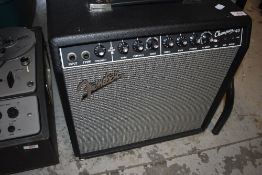A Fender Champion 40 guitar amplifier
