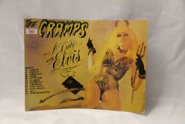 A Cramps ' Date with Elvis ' UK tour ad / promo piece