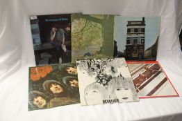 A six album lot with Beatles and two solo Ringo albums on offer here