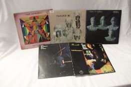 A five lot of Todd Rundgren and his earlier band ' Nazz ' - Great music which veers from psychedelic