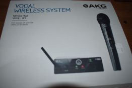 An AKG Vocal wireless system, Mini Pro model