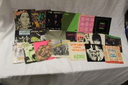A lot of twenty new wave and punk 45's - some great titles on offer here and generally grading