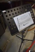 A Stagg music stand