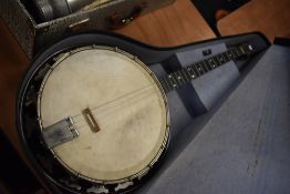 A vintage Melody Jo banjo