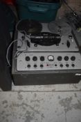A vintage Brennell reel to reel valve tape recorder , Mark S M series 3