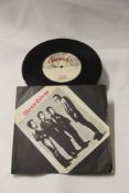 A rare seven inch of 'anti-social ' by controversial street punk band Skrewdriver - VG/VG with