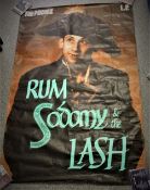 A large Pogues poster with some wear but would look great framed