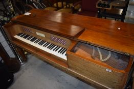 A 19th Century mahogany cased box piano, John Boradwood & Sons, London
