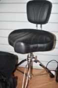 A Pearl drum throne stool, Roadster