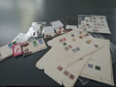 A collection of GB Victoria Penny Red used Stamps, 1841-1857, a 1/2 Penny Red Stamp and a collection