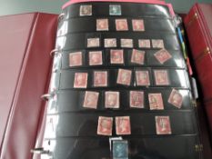 Two albums of GB Stamps, Queen Victoria to modern, Penny Reds, Two Pence Blues up to modern £5, mint