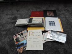 A collection of GB Presentation Packs and First Day Covers, two Rail Mail Year Packs and two Royal