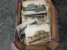 A collection of mainly black & white Postcards including Real Photo Cards, Littlehampton Swing