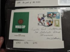 Six Stanley Gibbons Malvern Cover Albums containing GB First Day Covers 1966-2021