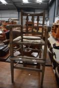 A vintage part high chair